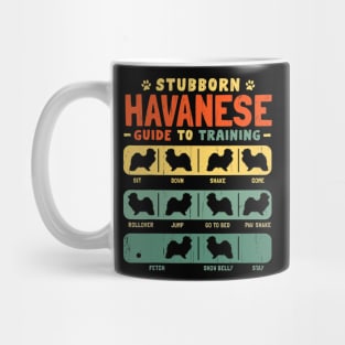 Havanese Stubborn Vintage Tricks Mug